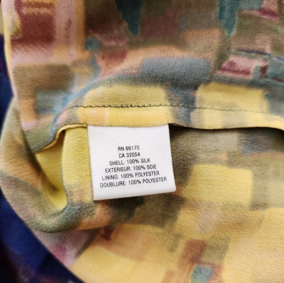 🌲 Anthropologie silk dress - Picture 4 of 5